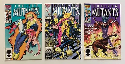 Buy New Mutants #42, 43 & 44 Copper Age Comic Books (Marvel 1986) 3 X FN+ Issues • 16.95£