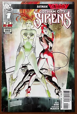 Buy Gotham City Sirens #1 Nm/mint Key, 1st Team App Harley Quinn Poison Ivy Catwoman • 31.71£