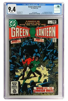 Buy Green Lantern #141 1st Omega Men Key Issue CGC NM 9.4 White Pages 3975658006 • 102.50£
