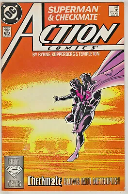 Buy Action Comics#598 Fn/vf 1988 First Checkmate Dc Comics • 17.81£