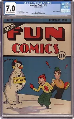 Buy More Fun Comics #29 CGC 7.0 1938 4313783011 • 1,521.16£