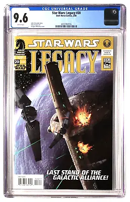 Buy Star Wars: Legacy #20 2008 CGC NM+ 9.6 White Pages 4222762016 • 51.24£