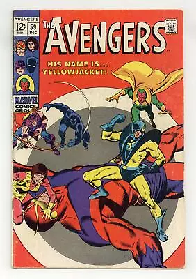 Buy Avengers #59 VG- 3.5 1968 1st App. Yellowjacket • 23.99£