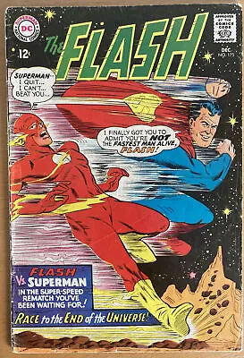 Buy The Flash #175 December 1967 2nd Flash Vs Superman Race Nice Key 🔑 Lots Of Pics • 69.99£