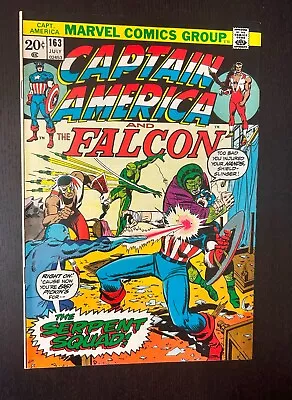Buy CAPTAIN AMERICA #163 (Marvel Comics 1973) -- Bronze Age Superheroes -- VF/NM • 38.37£