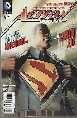 Buy Dc Comics Action Comics #9 (2012) New 52 1st Print Vf+ • 11.95£