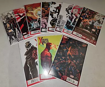 Buy Uncanny X-Men #26-35 + 600 (Complete Lot) Final 10 Issues 2013 Series Set Run • 9.88£