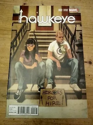 Buy Marvel Comics All New Hawkeye 2 Heroes For Hire  Variant Cover • 29.99£