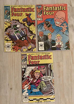 Buy Fantastic Four Issue Numbers 299 300 301 Marvel Comics 1986 Torch Marriage • 14.99£