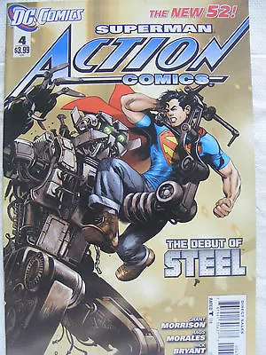 Buy Action Comics # 4 Superman Dc New 52 Feb 2012 First Print • 4.99£