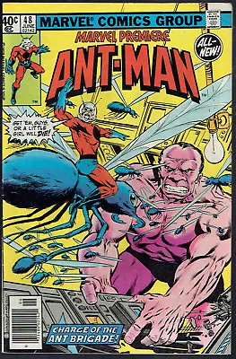 Buy MARVEL PREMIERE  48  VG/FN/5.0  -  2nd Appearance Of Scott Lang As Ant Man! • 23.18£
