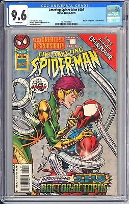 Buy Amazing Spider-Man 406 CGC 9.6 1995 4076698001 1st New Lady Dr Octopus • 78.83£