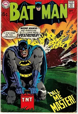 Buy BATMAN #215 (Sept.1969 DC) FINE 6.0 • 19.29£