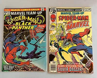 Buy Marvel Team-Up: Spider-Man And Black Panther '74 + Spider-Man And Ms. Marvel '78 • 14.22£