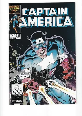 Buy Captain America #321 (1986) 1st App. ULTIMATUM VF-NM Newsstand Disney MCU • 15.99£