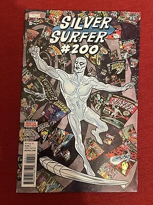 Buy Silver Surfer #6 NM- 2016 *#200 ANNIVERSARY ISSUE - MICHAEL ALLRED ART* • 3.99£