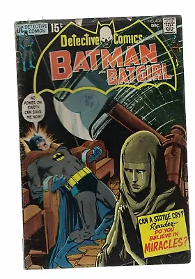Buy DC Comics Detective Comic Batman And Batgirl No 404 December 1970 15c USA • 14.99£