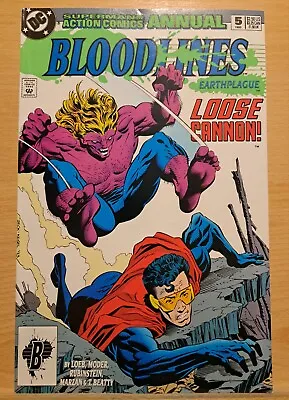 Buy Action Comics Annual #5 ✨️  Bloodlines: Earthplague ✨️ Loose Cannon (VF) • 3.15£