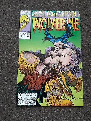 Buy Marvel Comics Presents Wolverine #94 Marvel 1991 • 2£
