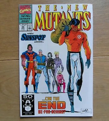 Buy THE NEW MUTANTS (vol.1) #99 - Marvel 1991 FERAL + SHATTERSTAR 1ST APPEAR - VF/NM • 3.79£