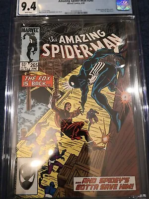 Buy The Amazing Spider-man #265 Marvel Comic 1st Appearance Silver Sable Cgc 9.4  • 100£
