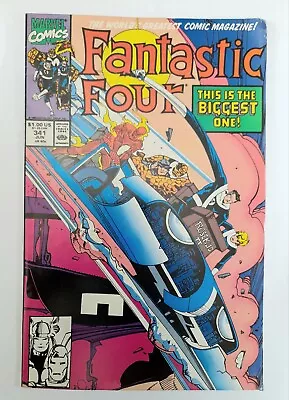 Buy 1990 Fantastic Four 341 VF/NM.SIMONSON.Galactus,Thor & Iron Man App.Marvel... • 17.13£
