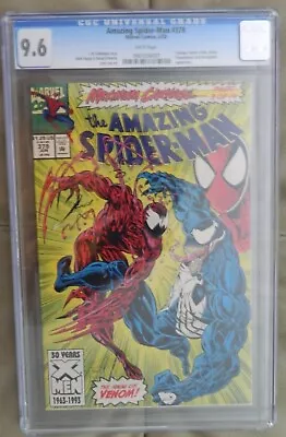 Buy Amazing Spider-Man #378 CGC Graded 9.6 Marvel June 1993  • 61.96£