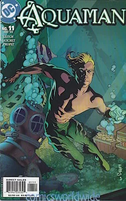 Buy Aquaman #11 (2003 4th Series) NM, The Thirst, Black Manta • 1.77£