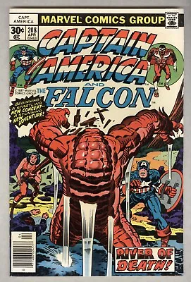 Buy Captain America #208 April 1977 FN Jack Kirby • 4.73£