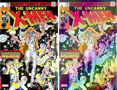 Buy (2024) Marvel Facsimiles UNCANNY XMEN #130 + FOIL Variant Cover! 1st DAZZLER! • 16.06£