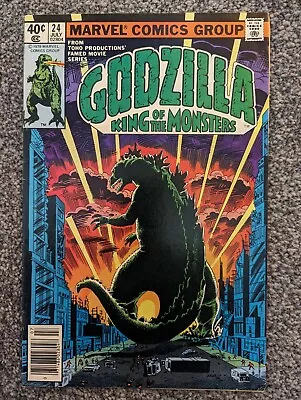 Buy Godzilla 24. Marvel Comics 1979, The Avengers, Fantastic Four, Shield • 14.98£