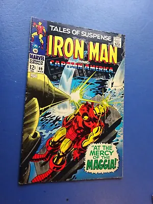 Buy March 1968 #99 Tales Of Suspense Iron Man And Captain America, Final Issue • 59.36£