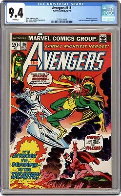 Buy Avengers #116 CGC 9.4 1973 2100813004 • 193.15£