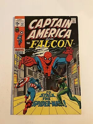 Buy Captain America 137 Fine+ Fn+ 6.5 Marvel • 19.97£