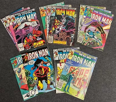 Buy Invincible Iron Man Comic Lot 13 Issues 1982 - 1984 Between 156 & 184 Marvel Jim • 23.18£