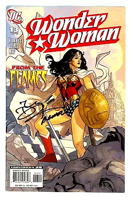 Buy Wonder Woman #13 Signed By Terry Dodson & Rachel Dodson DC Comic 2007 • 14.29£
