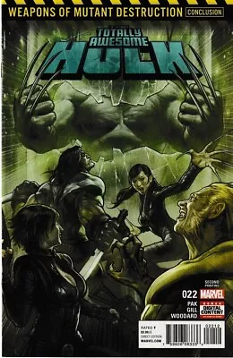 Buy Totally Awesome Hulk 22-B 2nd Printing Marvel Comics Vol-1 (2016-2017) • 15.89£