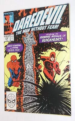 Buy DAREDEVIL 270 KEY ISSUE 1st BLACKHEART Son Mephisto 1989 Marvel Comics EXC COND • 32.14£