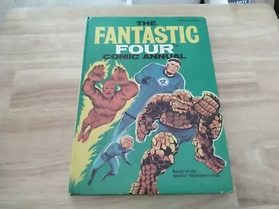 Buy The Fantastic Four Comic U.K. Annual Hardback 1969 : Stan Lee/ Jack Kirby : Rare • 13.99£