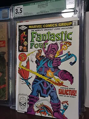 Buy Fantastic Four #243 (1982) Everyone  Vs. Galactus! High Grade VF+ 8.5 • 39.37£