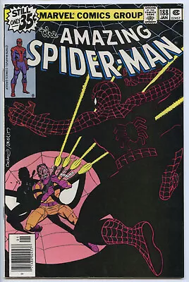 Buy AMAZING SPIDER-MAN #188 - 4.5, WP - Spider-Man Vs Jigsaw • 5.14£