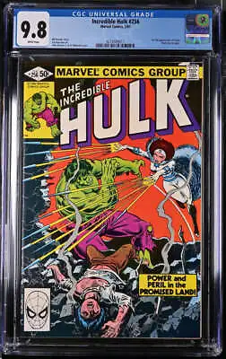 Buy Incredible Hulk #256 Cgc 9.8 White Pages // 1st Appearance Sabra Marvel 1981 • 308.73£