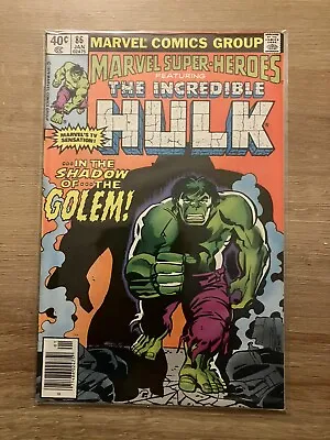 Buy MARVEL SUPER HEROES (1980) #86 Rpt Incredible Hulk #134 (Herb Trimpe) - 1x Comic • 2.99£
