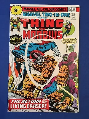 Buy Marvel Two-in-One #15 VFN (8.0) MARVEL ( Vol 1 1976) Thing, Morbius • 10£