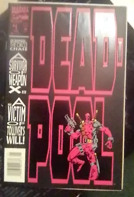 Buy Deadpool The Circle Chase #1 (1993) Newsstand Key! 1st Deadpool Solo Series • 46.37£