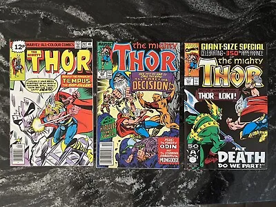Buy Thor 282 (1st Time Keepers), 408 & 432 (Eric Masterson Thor II) 3x Comic Lot🔥🔥 • 6£