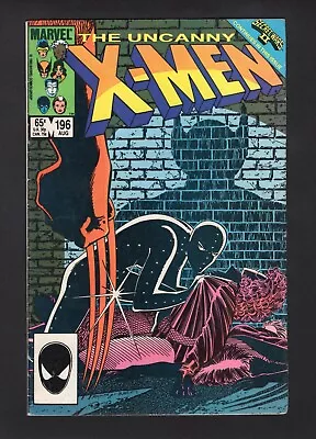 Buy Uncanny X-Men #196 Vol. 1 Controversial Issue Marvel Comics '85 FN • 3.18£