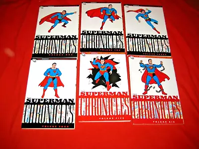 Buy Superman Chronicles Action Comics 1-40 Vol 1 2 3 4 5 6 Sealed Tpb Graphic Novel • 150£