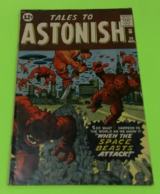 Buy Tales To Astonish #29 VG+ Pre-Hero Marvel Silver Age Horror Comic 1962 • 127.10£