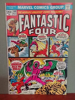 Buy FANTASTIC FOUR #140  1973 Origin Of Annihilus  4.5 • 10.23£